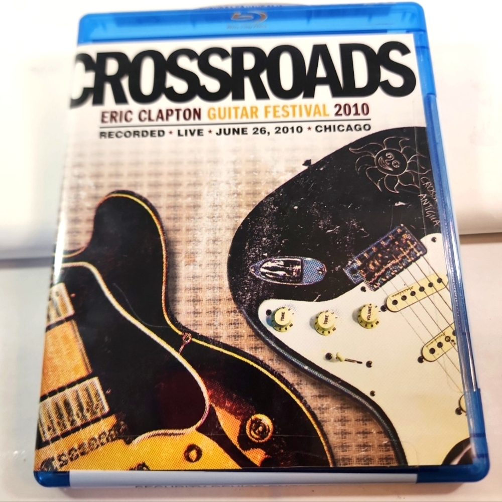 Eric Clapton Crossroads Guitar Festival 2010 Blu ray NEW FACTORY SEALED